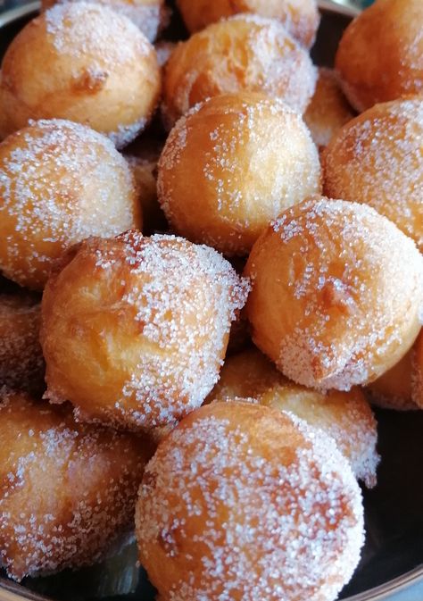 Greek Doughnut Recipe, Yogurt Doughnut Recipe, Baked Doughnuts With Greek Yogurt, Greek Yogurt Doughnut Recipe, Recipes Using Greek Yogurt Desserts, Yogurt And Flour Dough, Greek Donuts Recipes, Yogurt Almond Flour Donut Holes, Recipes Using Vanilla Greek Yogurt