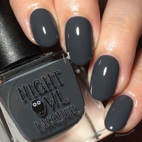 Dark Grey Nails Ideas, Charcoal Grey Nails, Dark Gray Nails, Summer Nails Baddie, Dark Grey Nails, Neutral Nail Art Designs, French Manicure Acrylic Nails, Nails Baddie, Trendy Summer Nails