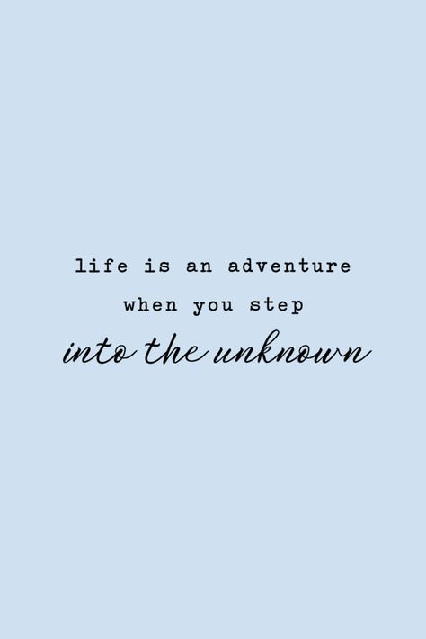 Unique adventure quotes about embracing the unknown in life. Inspirational sayings for living an adventurous, exciting life, especially during crazy timelines! #adventurequotes #timelines #adventurous #inspirationalquotes Into The Unknown Quotes, Life Is An Adventure Quotes, Quotes About Adventure, Life Adventure Quotes, Manifestation Inspiration, New Adventure Quotes, Unknown Quotes, Embrace The Unknown, Viral Quotes