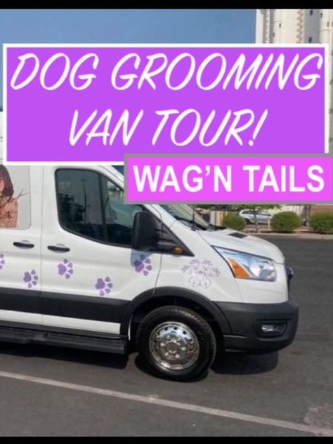 Dog Grooming Van Mobile, Mobile Dog Grooming Van Ideas, Dog Grooming Van Ideas, Mobile Grooming Ideas, Dog Grooming Van, Mobile Grooming Van, Grooming Trailer, Mobile Dog Grooming, Mobile Grooming