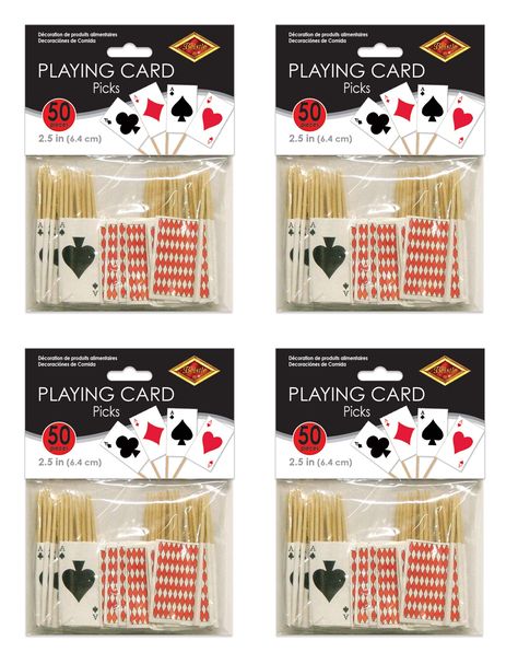 PRICES MAY VARY. Includes 200 picks in package Each pick measures 2.5 inches tall Made of paper and attached to wooden toothpicks Assorted designs with different designs on the front and back Use at the food table for a casino themed party! Spades Party Ideas, Casino Party Food Appetizers, Poker Night Ideas, Casino Theme Drinks, Casino Night Food Ideas, Christmas Casino Theme Party, Casino Night Birthday Party, Poker Themed Birthday Party, Casino Theme Party Food