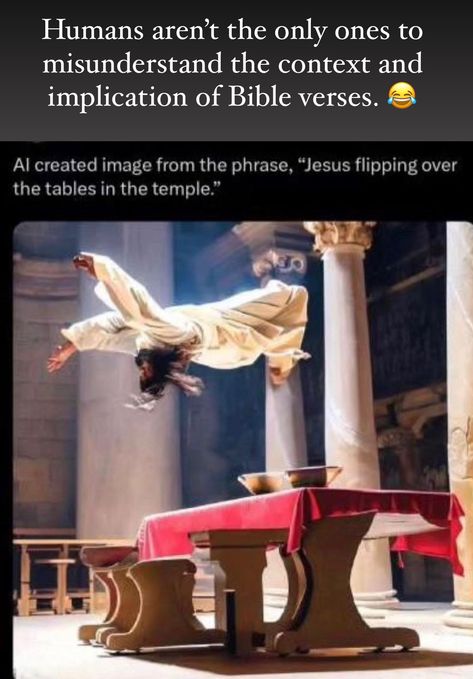 Jesus Flipping Tables, Funny Jesus Pictures, Jesus Humor, Jesus Jokes, Bible Jokes, Worship Wallpaper, Funny Christian Jokes, Jesus Meme, Catholic Humor