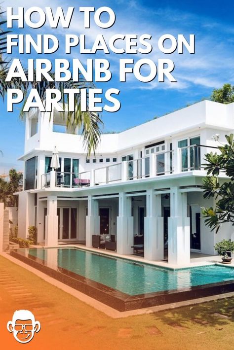 Part of my job for a few years was to help groups coming to party in Thailand to find the right place to stay on Airbnb.  And even though finding a party-friendly house or apartment isn't as hard as it might seem, there are still a few rules to follow to make sure things go smoothly.  But before I share with you my best tips, let me clarify one thing: When I say "party-friendly" places I'm talking about villas, apartments, or resorts on Airbnb that allow a group of friends to "party"... House Parties, House Rules, Fancy Party, Throw A Party, Party Venues, Group Of Friends, My Job, House Party, Event Planner