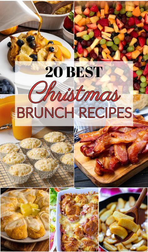 Christmas Recipes Brunch, Brunch Menus For Christmas, Christmas Family Brunch Ideas, Brunch Ideas For Christmas Morning, Appetizer For Brunch, Xmas Brunch Ideas Families, Festive Brunch Ideas, Christmas Breakfast Party Food, Christmas Day Brunch Ideas Easy Recipes