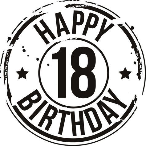 Free Happy 18 Birthday, Download Free Clip Art, Free Clip Art on Clipart Library 40th Birthday Images, Happy 18th Birthday Quotes, Happy Birthday 40, 40th Birthday Quotes, Birthday Jokes, Festa Hot Wheels, Happy 18th Birthday, Happy Birthday 18th, Best Birthday Quotes