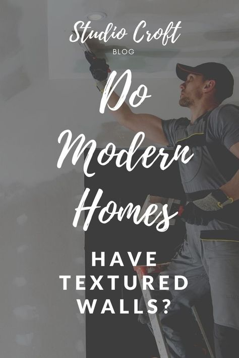 Do Modern Homes Have Textured Walls? — Studio Croft Smooth Walls Vs Texture, Level 5 Drywall Finish, Interior Wall Finishes Texture, Modern Drywall Texture, Drywall Texture Wall Finishes, Modern Textured Walls Interior Design, Knock Down Wall Texture, Wall Material Texture Interiors, Knockdown Wall Texture