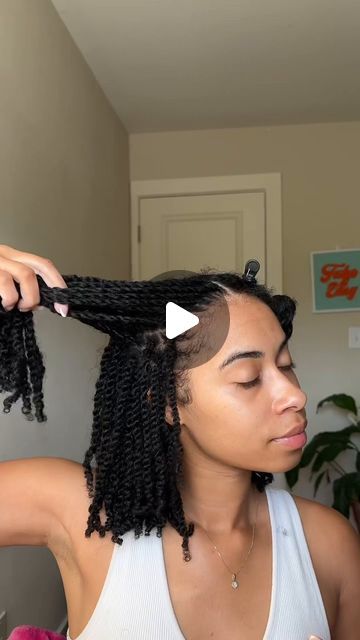 NaturallyCurly.com on Instagram: "It’s a mini-twists summer! 😎 ☀️ 🔅   Can we say @imanialexia_ is a certified mini-twist out queen? This creator gave us an updated mini-twist tutorial, and we’re loving it! Mini twists are a sustainable protective style that retains length and negates tension while giving you a versatile look.   Community, would you try this style? Let us know!!  #protectivestyles #naturalhairstyles #minitwists #twistout" Hair Parting For Twists, Twists Black Women Hair, Protective Styles For Natural Hair Extensions, Mini Twists Ponytail, Spring Twist Braids Short Styles, How To Do Twist Outs, African Hair Twist Styles, Mini Twists Updo, Easy Twist Hairstyles Black Women Natural Hair