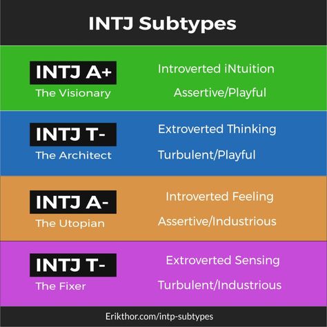 INTJ Subtypes I INTJ Cognitive Functions | Personalitopia | Erik Thor Types Of Intj, Intj Functions, What Is My Personality, Extroverted Thinking, Intj 5w6, Introverted Intuition, Intj Characters, Mbti Intj, Introverted Thinking