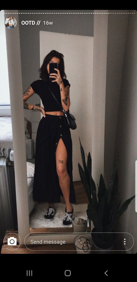 Look Grunge, Summer Goth, Rock Outfit, Mode Boho, Neue Outfits, Looks Black, Mode Inspo, Komplette Outfits, Edgy Outfits