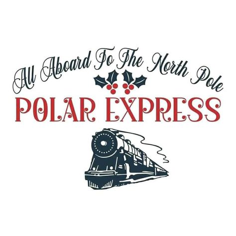 Polar Express Svg, Polar Express Christmas Party, Cute Christmas Quotes, School Library Decor, Polar Express Party, Christmas Things To Do, Christmas Movie Night, The Polar Express, Xmas Pictures