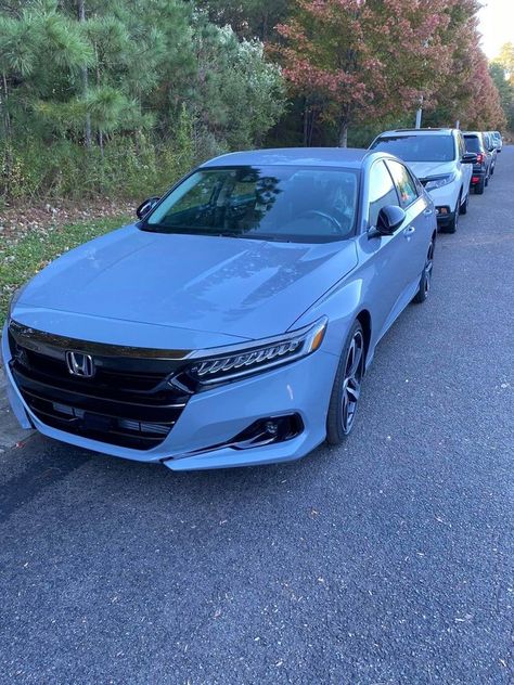 Honda Accord Sonic Grey Pearl, Nice Cars For Women Affordable, Teen Car Aesthetic, Honda Accord Aesthetic, 2021 Honda Accord Sport, 2019 Honda Accord Sport, Cars For Teenagers, Best Cars For Teens, Car For Teens