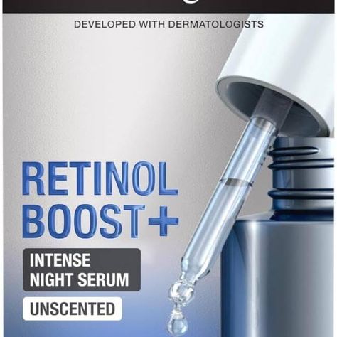 Neutrogena Retinol Boost+ Intense Night Serum https://vinbrinx.com/neutrogena-retinol-boost-night-cream With Pure Retinol Nourishes and renews the look of skin overnight Super concentrated, fast-absorbing night serum Developed with dermatologists Neutrogena Retinol, Face Wrinkles Remedies, Regular Skin Care Routine, Retinol Night Cream, Wrinkle Remedies, Proper Skin Care, Best Skin Care Routine, Face Wrinkles, Night Serum