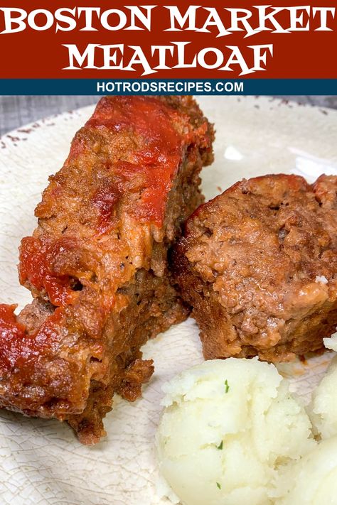 Copycat Boston Market Meatloaf Applesauce Meatloaf Recipe, Applesauce Meatloaf, Boston Market Meatloaf Recipe, Copycat Meatloaf, Tuesday Meals, Boston Market Meatloaf, Recipes Supper, Meat Loaves, Meatball Dishes