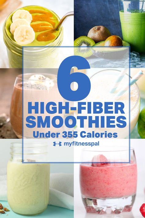 High Cholesterol Smoothie Recipes, Fiber Rich Drinks, Smoothie Recipes High Fiber, Adding Fiber To Smoothies, High Fiber Protein Smoothie, Smoothies High In Fiber, Fibre Smoothie Recipes, High Nutrient Smoothies, High Protein And Fiber Diet