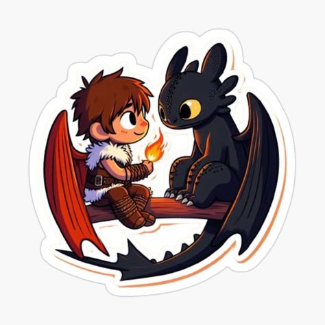 Get my art printed on awesome products. Support me at Redbubble #RBandME: https://www.redbubble.com/i/sticker/How-To-Train-Your-Dragon-by-AnimeRay/164178764.JCQM3?asc=u How To Train Your Dragon Stickers, Dragon Sticker, Train Your Dragon, Anime Stickers, How To Train, How Train Your Dragon, How To Train Your Dragon, How To Train Your, Sticker Design