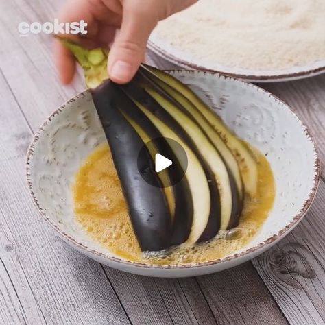 Cookist Wow on Instagram: "🍆 #Eggplants lovers calling! These 3 easy and quick recipes are perfect for you 😍❤️ Don’t miss them:  ✅Fried Eggplants 👉INGREDIENTS 2 eggplants 2 eggs Breadcrumbs Salt and pepper Vegetable oil  ✅Eggplant Rolls 👉INGREDIENTS 400g ground beef 2 onions 20ml (4 tbsp) olive oil 1 egg 4g (1 tsp) salt 4g (1 tsp) pepper 4g (1 tsp) thyme 4g (1 tsp) paprika 3 eggplants 50g (1/3 cup) breadcrumbs  Tomato sauce Cheese  ✅Eggplant Cutlets 👉INGREDIENTS 300g (1 can) tomatoes; 2 tbsp (30 ml) olive oil; 1 garlic clove; 1 tsp oregano 2 medium eggplants; 30g (¼ cup) parmesan; 2 balls mozzarella; 120ml (½ cup) milk; 2 eggs; Flour; 1 tsp dry basil; Breadcrumbs.  For the full written recipes, go to wwwhttps://www.cookist.comd write the names on the search bar 😉⬇️  Which one are you Finger Eggplant Recipes, Recipes For Eggplant Lovers, Eggplant Zucchini Recipes, Eggplant And Eggs, Eggplant Meals, Baby Eggplant Recipes, Eggplant Cutlets, Fried Eggplant Recipes, Dry Basil