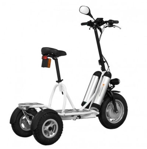 Bicycle Sidecar, Three Wheel Scooters, Three Wheel Bicycle, Best Electric Scooter, Tricycle Bike, Electric Trike, Scooter Design, Motorcycles And Scooter, Cars Bikes