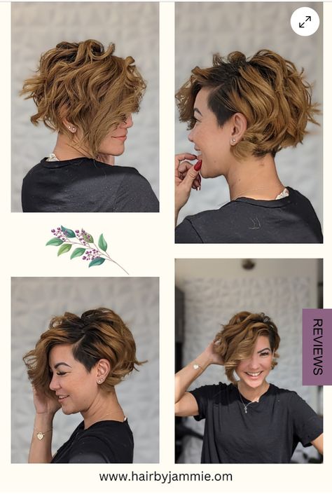 Super Short Bob, Curl Short Hair, Stacked Bobs, Lasting Curls, Bob Haircut Curly, How To Curl Short Hair, Short Curls, Short Hair Tutorial, Beautiful Curls