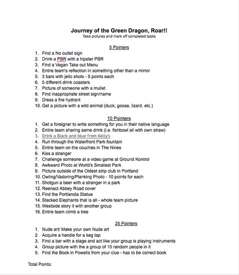 This is a local Portland Adult Drinking scavenger hunt list that I made for my friends and I to enjoy last summer. You can change locations to where ever you are. This is the best Scavenger hunt list for adults on Pinterest.   #adult #scavengerhunt #drinkinggames Pub Scavenger Hunt, Bar Crawl Scavenger Hunt List, Bar Scavenger Hunt Pub Crawl, City Scavenger Hunt Ideas For Adults, Drinking Scavenger Hunt, Bar Scavenger Hunt Ideas For Adults, Adult Scavenger Hunt Ideas Hilarious, Bar Crawl Scavenger Hunt, Bar Scavenger Hunt