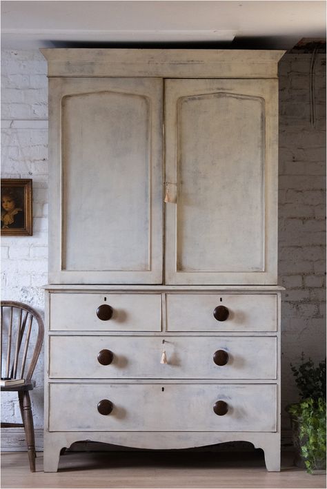 Rich Character, French Cream, Linen Press, Cupboard Drawers, Assembly Instructions, Lock And Key, Drawer Handles, Chalk Paint, Timeless Beauty