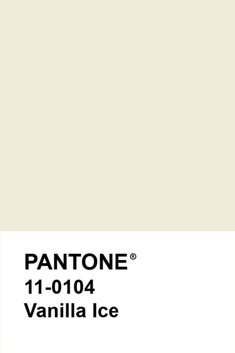 What a luscious color😋 #pantone #vanilla Vanilla White Color, Neutral Pantone Colors, Vanilla Aesthetic Color, Vanilla Color Palette, Cream Pantone, Beige Pantone, Beige Widget, Aesthetic Cream, Human Diary