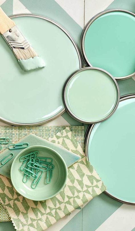 Mint Green Paint, Tiktok Likes, Brochure Ideas, Paint Color Palettes, Paint Swatches, Pallet Painting, Room Renovation, Aesthetic Love, Color Inspo