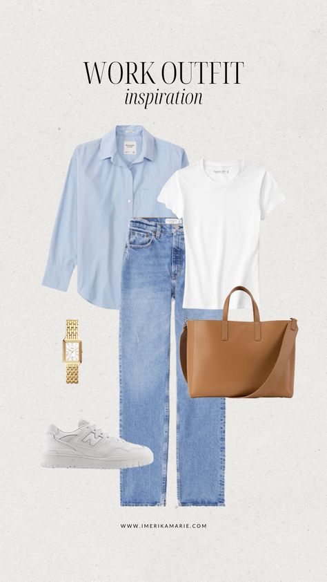 10 Work Outfit Ideas for Young Professionals | Business Casual + Neutral | Erika Marie Business Casual Neutral, Smart Casual Work Outfit, Work Outfit Inspiration, Stile Casual Chic, Casual Work Outfits Women, Work Outfit Ideas, Casual Day Outfits, Wardrobe Outfits, Stylish Work Outfits