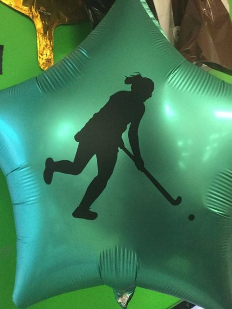 Field Hockey Balloon,Field Hockey Decoration,Design Balloon,Personalized Balloon,Girls Field Hockey, Field Hockey Party, Hockey Party Decorations, Hockey Centerpieces, Hockey Decorations, Balloon Personalized, Name Balloons, Hockey Decor, Hockey Party, Balloon Prices