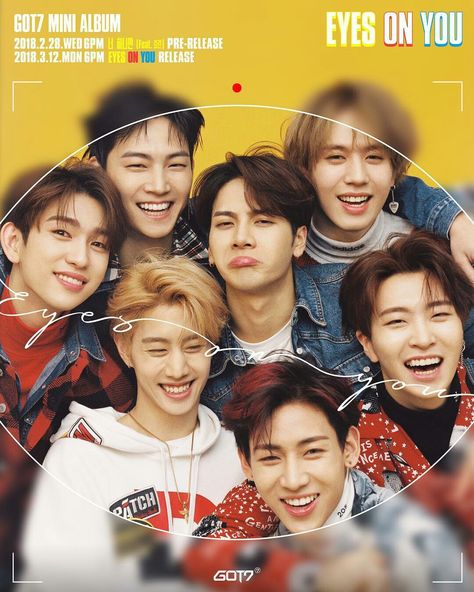 GOT7 #EyesOnYou #Look #EyesOnGOT7 A Group, Got7, Yellow