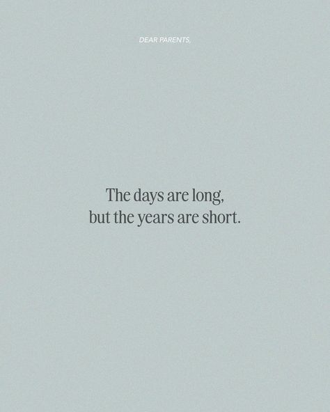 To all the parents out there, this is for you. The days are long, but the years are short. In the midst of the chaos and endless to-do lists, remember the profound legacy you’re building. With every bedtime story, every scraped knee kissed, every wise word spoken, you’re shaping tiny hearts and minds. The moments that seem insignificant today will become the cherished memories of tomorrow. 🩵 You’re not just raising children; you’re nurturing the next generation of dreamers, leaders, and ... The Days Are Long But Years Are Short, Days Are Long Years Are Short, Scraped Knee, Dear Parents, Bedtime Story, Fav Quotes, With All My Heart, Tiny Heart, Heart And Mind