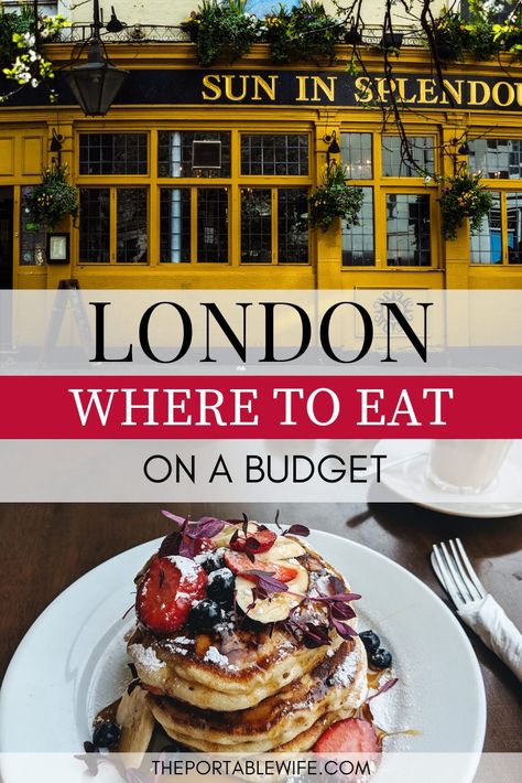 This London travel guide will help you find cheap and cheerful restaurants in London. Use these London travel tips to find budget friendly restaurants in London, and cheap restaurants for groups in London. Save money with this cheap eats in London budget travel guide. #London #england #budgettravel #uk Best Cheap Eats In London, Must Eat In London, Eating In London, What To Eat In London, London Food Guide, London Cheap Eats, Best Food In London, London November, London Cheap