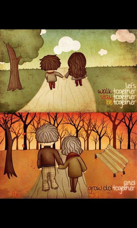 :) kasama kang tumanda. Together Love Quotes, Grow Old With Me, Together Quotes, Growing Old Together, Walk Together, Old Couples, Cute Love Stories, Short Inspirational Quotes, صور مضحكة