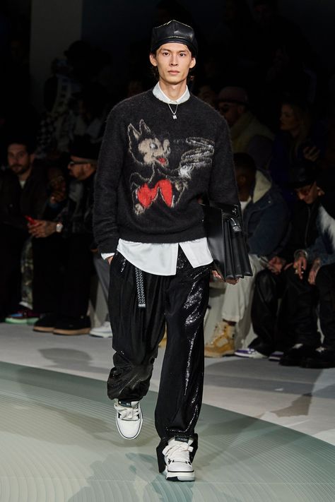 Rockstar Outfit Men, Fall 2023 Menswear, 2023 Menswear Fashion Show, High Fashion Men, High Fashion Runway, 90s Runway Fashion, Hype Clothing, Fashion Corner, Men Fashion Show