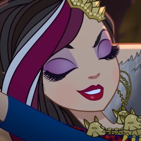 ever after high icon, ever after high pfp, eah, ramona badwolf icon, ramona badwolf pfp Ever After High Pfp, Ramona Badwolf, High Pfp, Cerise Hood, Raven Queen, Bad Wolf, Red Hood, Ever After High, Monster High