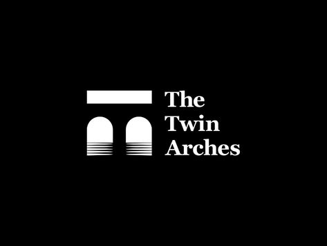 The Twin Arches by The Monochromatic Institute on Dribbble Arch Logo Design, Architecture Plates, Twins Logo, Arch Logo, Graphic Design Business, Phu Quoc, Music Logo, Box Logo, Logo Branding Identity