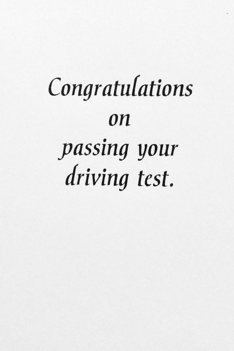 I Will Pass My Driving Test, Driving Manifestation, I Passed My Driving Test, Passed Driving Test Card, Passing Your Driving Test, Driving Test Card, Vision Board Success, Driving Aesthetic, Passed Driving Test