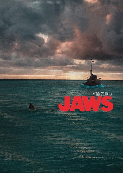 Shark Film, Jaws Poster, Jaws Film, Jaws Movie Poster, Jaws Movie, Shark Pictures, Cool Tattoo Drawings, Jdm Wallpaper, Perfect Movie