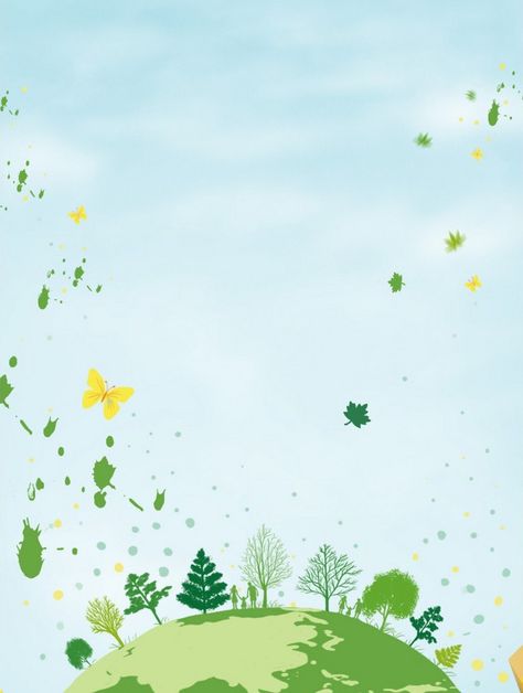 Green Environmental Protection Travel Simple Cartoon Background#pikbest#Backgrounds#Others Green Bicycle, World Earth Day, Photography Movies, Green Environmental Protection, Life Energy, Green Travel, Simple Cartoon, Cartoon Background, Low Carbon