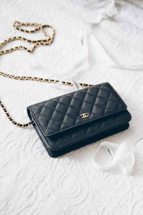 I bought my first very own Chanel bag - the Chanel Wallet On Chain WOC. Here's a detailed review and all the things you need to know about this bag. Sac Boy, Tas Vintage, Tas Gucci, Chanel Bag Classic, Tas Chanel, Tas Hermes, Chanel Wallet On Chain, Chanel Woc, Abed Mahfouz