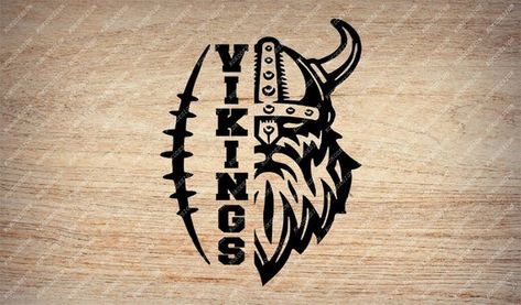 Vikings Svg File - Football Svg - Football Clip art - Vector Graphics - Minnesota Football Svg - Svg School Wall Art Ideas, Football Clip Art, Vikings Svg, Viking Pictures, Digital Word Art, Football Clips, Viking Images, Minnesota Vikings Logo, Vikings Football