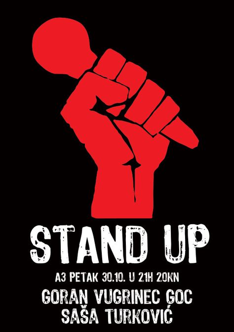 StandUp comedy poster Standup Comedy Poster, Stand Up Comedy Poster, Open Mic Poster, Debate Poster, Comedy Poster, Debate Competition, Poetry Posters, Standup Comedy, Rock N Roll Party