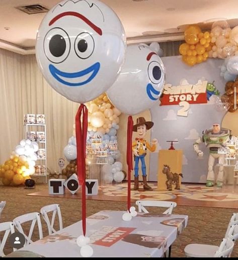 Forky Themed Birthday Party, Toys Story Theme Birthday, Twin Finity And Beyond Birthday, You Story Party, Fourth Birthday Toy Story, Two Infinity And Beyond Birthday Games, Toy Store Birthday Party Ideas, Toy Story Boy Birthday Party, Toy Story 1 Birthday Party Ideas