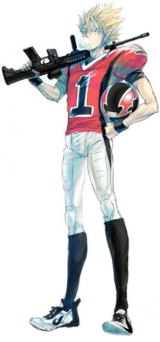 Eyeshield 21 Hiruma &Yoichi Yoichi Hiruma, Eyeshield 21 Hiruma, Hiruma Youichi, Yusuke Murata, Eyeshield 21, Naruto Fan Art, Cartoons Love, Manga Artist, Manga Covers