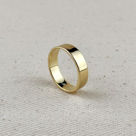 Vanki ring gold plain