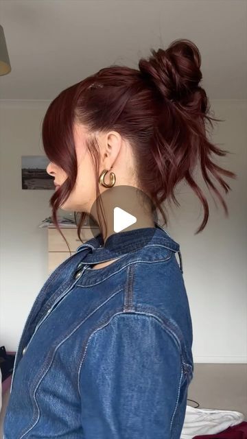 Rain Hairstyles, Edgy Updo Hairstyles, September Rain, Edgy Updo, Long Hair Dos, Rainy Day Hairstyles, Fall Hair Trends, Easy Updos, Updo Hairstyles