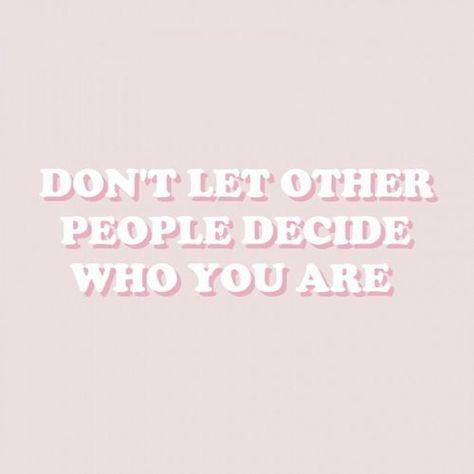 Don’t let other people decide who you are. ... “It is essential that our preeminent identity is as a child of God.” From #ElderHallstrom’s inspiring #LDSconf http://facebook.com/223271487682878 message http://lds.org/general-conference/2016/04/i-am-a-child-of-god #Identity #Worth #Potential Group Aesthetic, Love Anniversary Quotes, Kirishima Eijirou, Pink Quotes, Happy Words, Self Love Quotes, Birthday Quotes, Note To Self, Quote Aesthetic