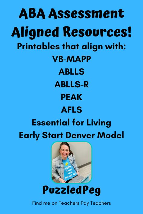 Peak Assessment Aba, Ablls-r Assessment, Early Start Denver Model, Preference Assessment Aba, Aba Therapy Activities Printables, Essay Help Website, Aba Programs, Aba Center, Aba Strategies