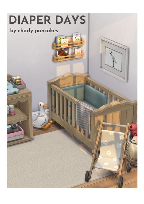 The Sims 4 Pack, Infant Cc, Mods Sims 4, Sims Baby, Muebles Sims 4 Cc, Sims Packs, Sims 4 Bedroom, Sims 4 House Plans, The Sims 4 Packs