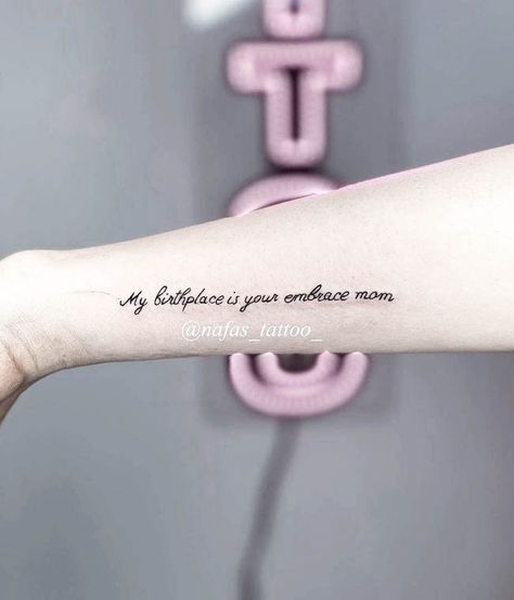 40 Beautiful Mom Tattoos To Honor Mother's Love - Our Mindful Life Tattoo Dedicated To Mom, Doxie Tattoo, Embrace Quotes, Geometric Elephant Tattoo, Sloth Tattoo, Motherly Love, Mother And Baby Elephant, Our Mindful Life, Tattoo Salon