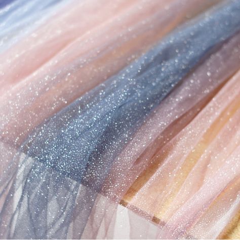 Glitter Tie dyed style tulle fabric with Gradient colors | Etsy Gauze Net, Alternative Universe, Moon Space, Song Birds, Beaded Lace Fabric, Suzanne Collins, Gray Aesthetic, Net Fabric, Camp Half Blood